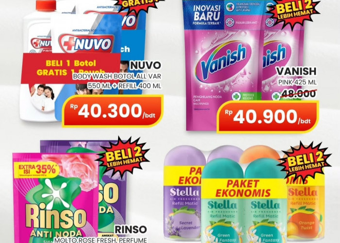 Promo Banded Pick of the Week di Chandra Superstore Hadir Kembali, Ada Beli 2 Rinso Lebih Hemat