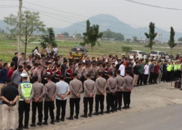 Amankan Kunker Presiden ke-7 Jokowi di Pringsewu, 285 Personel Gabungan Dikerahkan