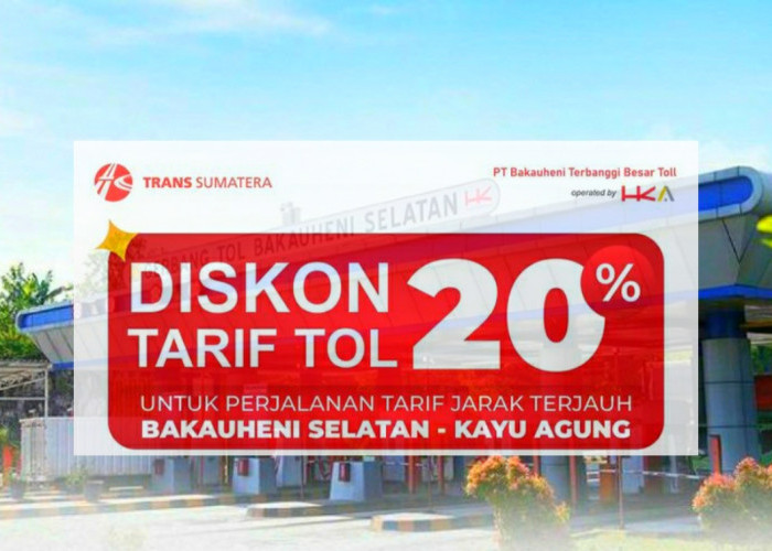 Mudik Lebaran 2024, Ada Diskon Tarif Jalan Tol Trans Sumatera Hingga 20 Persen