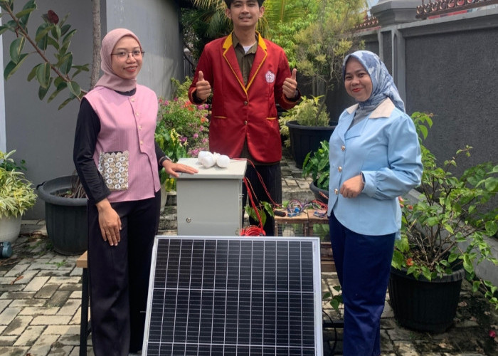 Mahasiswa Teknik Elektro Teknokrat Ciptakan Perangkap Hama Tenaga Surya, Solusi Jitu buat Peternak Domba