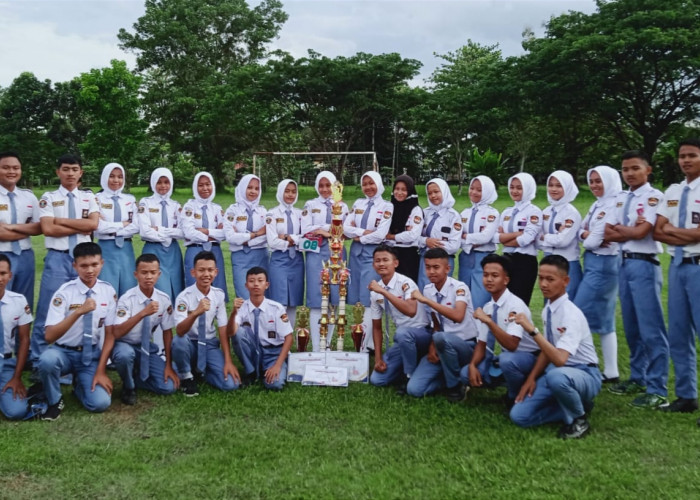 SMAN 1 Tanjung Bintang Juara Umum Lomba PBB Se-Lampung 