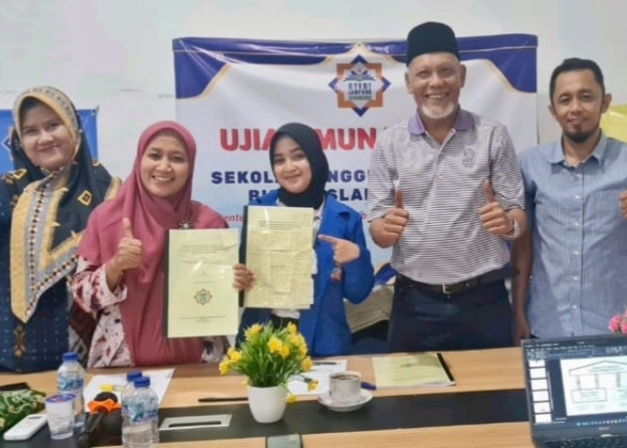 Momentum Syawal, STEBI Lampung Langsung Tancap Gas Gelar Sidang Munaqosah S1 dan S2