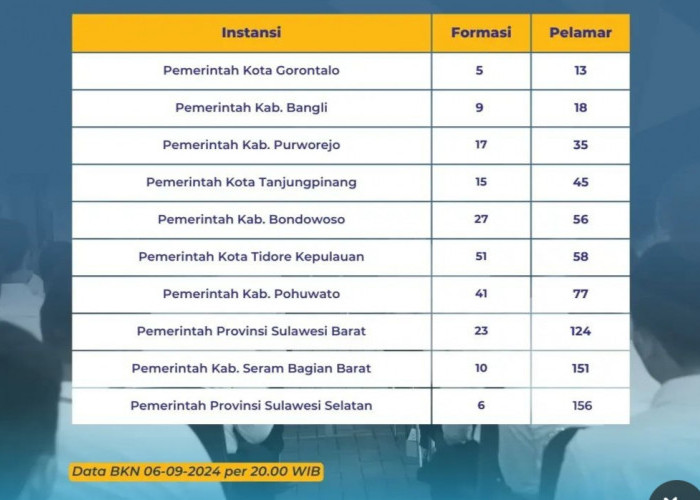 Batas Waktu Pendaftaran CPNS 2024 Tinggal 2 Hari Lagi, Ini Daftar Instansi yang Sepi Peminat