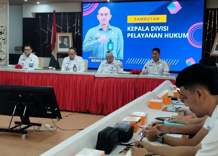 Kanwil Kemenkum Lampung dan Pemda Matangkan Draf PKS, Dorong Pembentukan Sentra Kekayaan IntelektuaI