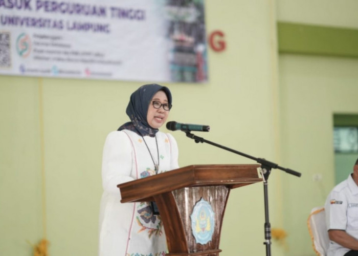 Rektor Unila Ikut Sosialisasikan Jalur Masuk Perguruan Tinggi kepada Siswa SMA di Lampung