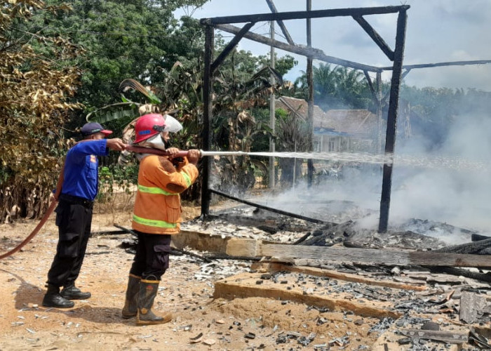 Kebakaran Rumah di Mesuji, Kerugian Mencapai Rp 100 Juta