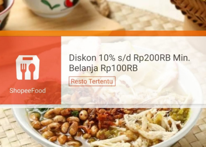 Anak Kost Merapat! Klaim Voucher Makan Hemat Seminggu Sampai Rp200 Ribu di ShopeeFood 