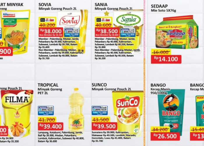 Promo JSM Alfamart Hanya 3 Hari, Belanja Murah untuk Stok Sampai Akhir Bulan, Ini Produknya
