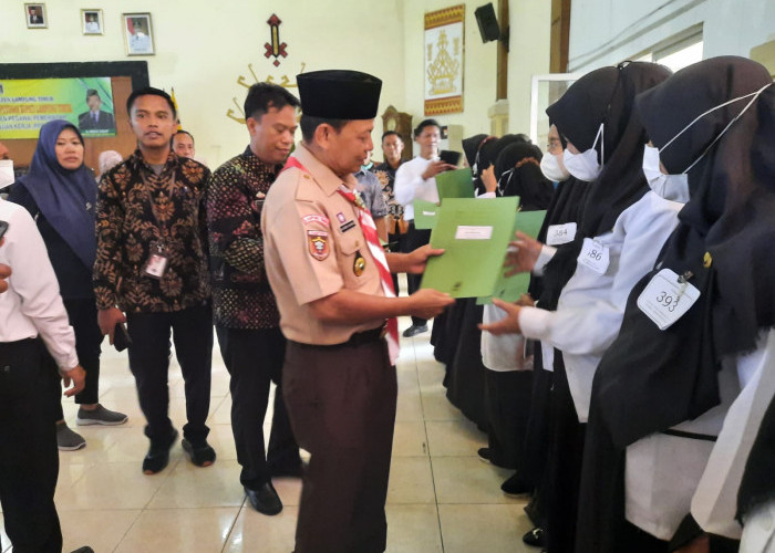 Begini Pesan Bupati Lampung Timur kepada PPPK Tahap 1 Saat Pembagian SK