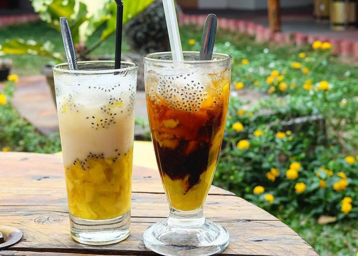 Segarnya Es Serbat Kweni, Minuman Khas Lampung, Ini Resepnya