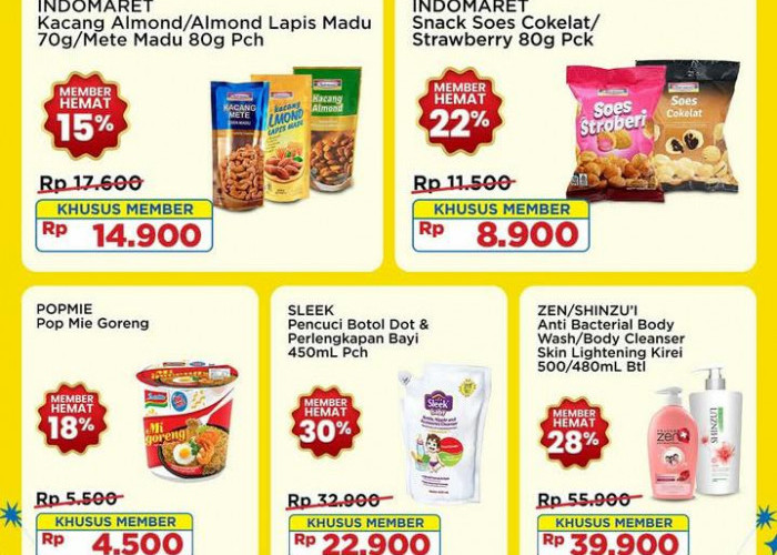 Cek Di Sini! Promo Indomaret Lampung Khusus Pengguna Member, Ada Diskon Kacang Madu Almond Rp 14 Ribu