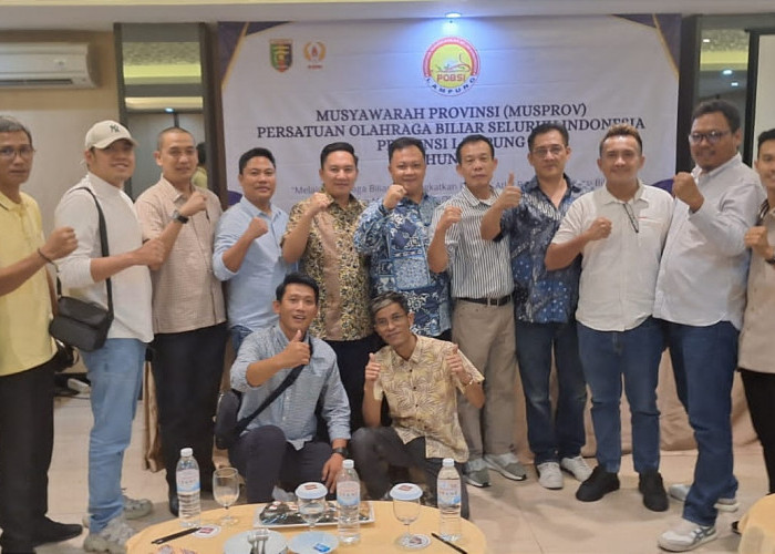 Taufan Aditya Terpilih Jadi Ketua POBSI Lampung Periode 2024 - 2028