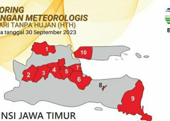 8 Provinsi Dengan Deret Hari Tanpa Hujan Terpanjang di Indonesia, Lampung Masuk Tidak?