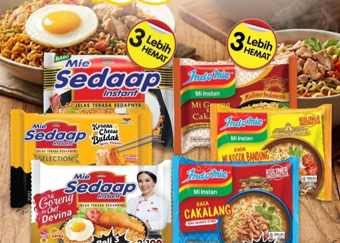 Promo Superindo 4-9 September: Stok Mie Sedaap dan Indomie Kuliner Indonesia Banting Harga