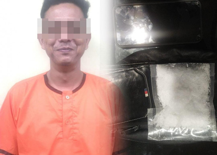 Kurir Sabu di Bandar Lampung Diciduk Polisi, 103 Gram Sabu Disita, Identitasnya Tak Disangka