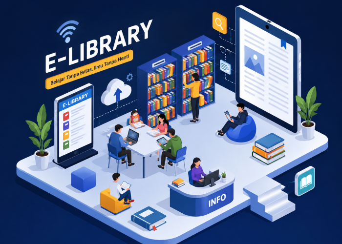 Dukung Literasi dan Pembelajaran, SMP Negeri 2 Pringsewu Terima Bantuan Perpustakaan Digital