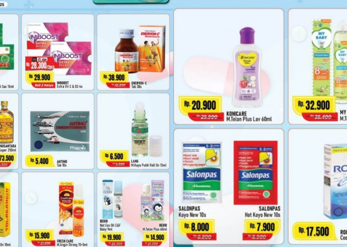 Promo Alfamart Hari Ini, Diskon Hingga 40 Persen Kategori Produk Health Care Fair
