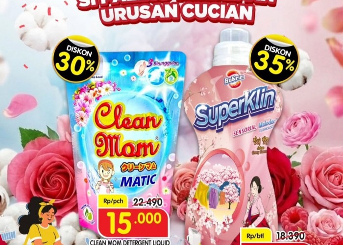 Spesial Anniversary, Superindo Manjakan Pelanggan Lewat Promo 'Si Paling Terdepan Urusan Cucian'