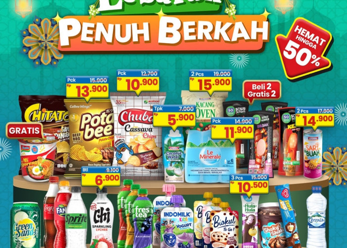 Momen Lebaran Idul Fitri, Indomaret Gulirkan Promo Diskon Hingga 50 Persen
