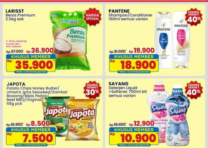 Promo Indomaret Rabu 15 Januari 2025, Ada Diskon Beras Rp 35 Ribu