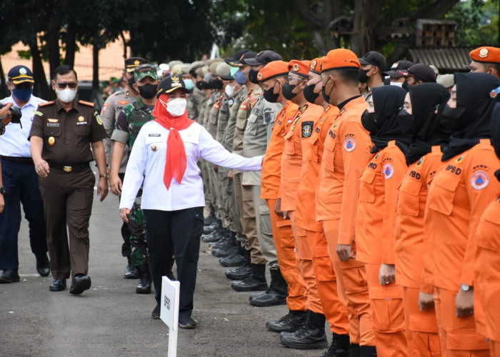1.510 Person Disiapkan Pada Apel Siaga Bencana 2022 Kota Bandar Lampung