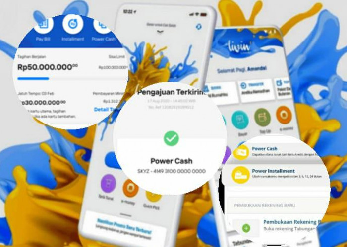 Pencairan Dana Tunai dengan Program Power Cash di Livin by Mandiri, Simak Syarat dan Ketentuan Terbarunya