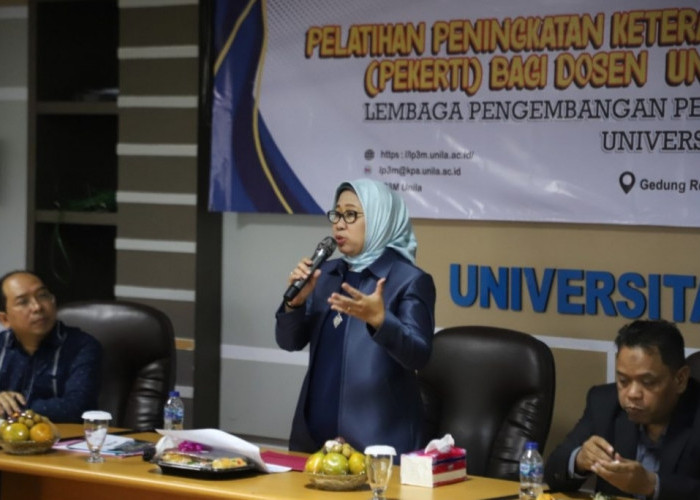 Sertifikat Kelulusan Pekerti Jadi Syarat Utama Ajukan Sertifikasi Dosen Unila, Ini Penjelasan Rektor Unila 