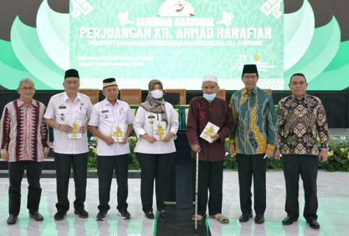 Gubernur Apresiasi Inisiasi Usulan KH. Ahmad Hanafiah Sebagai Pahlawan Nasional Dari Lampung 