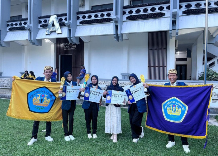 Inovasi Mahasiswa PGSD FKIP Unila: Angkat Isu Pemerataan Pendidikan, Raih Gold Medal di Bali