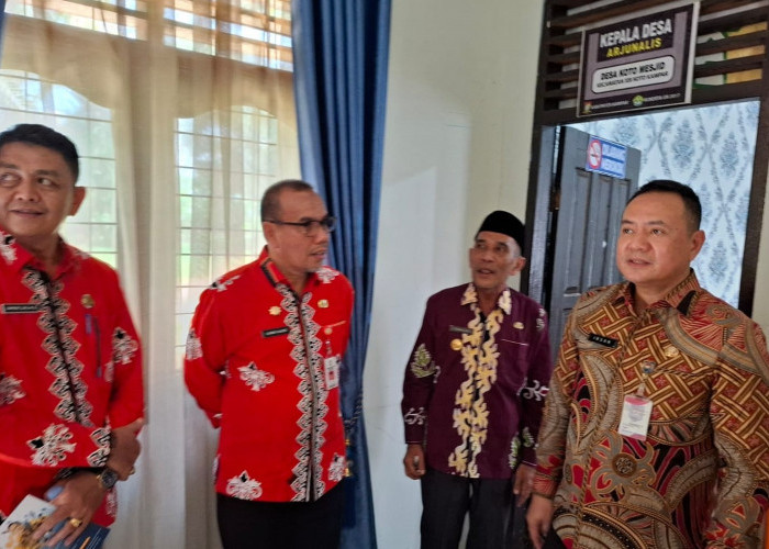 Balai Pemerintahan Desa Lampung Kunjungi Desa Koto Mesjid, Ini Tujuannya 