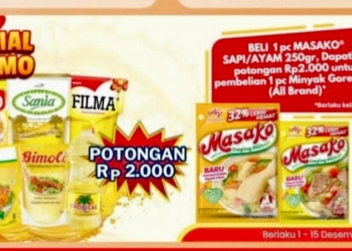 Penuhi Kebutuhan Dapur Bunda Dengan Promo Alfamart, Beli Bumbu Dapur Dapatnya Potongan harga Minyak Goreng 