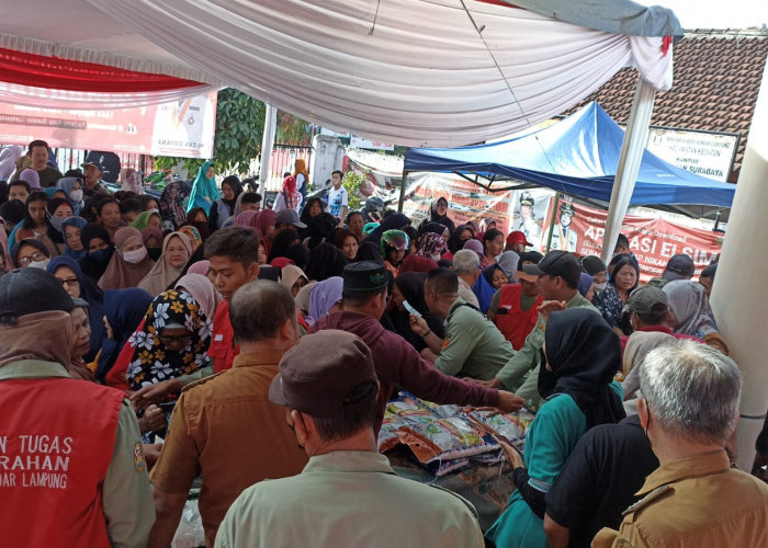 Tepung Menjadi Produk Paling Banyak Dicari Selama Pasar Murah Ramadhan 2023 Bandar Lampung