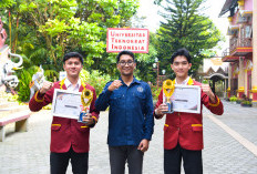 Mahasiswa Teknokrat Borong Dua Juara Lomba Poster Nasional, Warek: Bukti Kreativitas dan Daya Saing