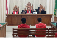 Tok! Dua Kurir Sabu 15 kg  Asal Aceh Divonis Mati