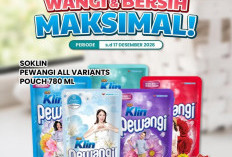 Wangi dan Bersih Maksimal, Deretan Promo Spesial Soklin Di Chandra Mall Lampung