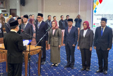 Gerbong Mutasi Pemprov Lampung Kembali Bergerak, Enam Pejabat Eselon II Dilantik