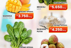 Bayam Hijau Rp10 Ribu Per Ikat, Intip Daftar Harga Promo Sayur dan Buah Segar Terbaru di Chandra Superstore