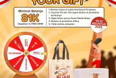 Hanya dengan Belanja Minimal Rp81.000 di Rokez Roti Keset, Putar Roda Keberuntungan serta Raih Hadiahnya