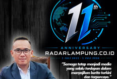 Rizaldi Adrian: Selamat dan Sukses HUT ke 11 Radar Lampung Online 