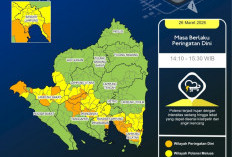 BMKG Lampung Keluarkan Peringatan Dini Cuaca Ekstrem saat Momen Lebaran 1447 H, Ini Wilayah Yang Terdampak