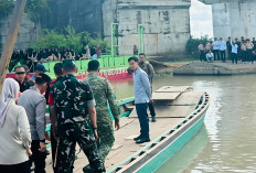 Sambangi Lampung Timur, Wapres Gibran Tinjau Langsung Pembangunan Jembatan Kali Pasir