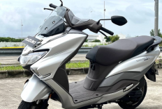 Suzuki Burgman Street 125EX, Skutik 125 cc Rasa Maxi Scooter yang Nyaman dan Irit