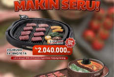 Akhir Tahun Makin Seru Bersama Chandra Mall Lampung: Dari Chicken Slice dan Saikoro sampai Grill Pan