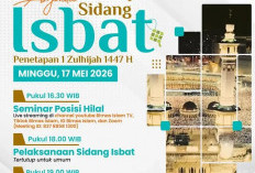 Sidang Isbat Awal Dzulhijjah Digelar Hari Ini, Penentu Iduladha 1447 H Menunggu Hasil Rukyat