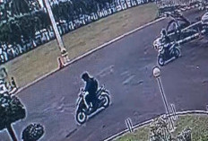 Waspada! Maling Motor Berkeliaran di Area Kantor Pemprov Lampung, Satu Unit Honda Beat Raib