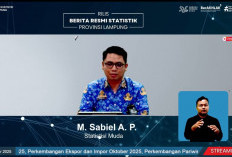 NTP Lampung Maret 2026 Turun 1,49 Persen, Hortikultura dan Perkebunan Jadi Penekan