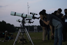 Kerahkan 4 Teleskop untuk Amati 1 Syawal, Hilal Tetap Belum Terlihat Dalam Pengamatan OAIL Itera