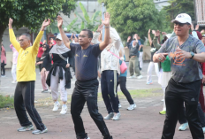 Dirut BPJS Kesehatan Ikut Senam Dahlan Iskan, Risiko Serangan Jantung dan Diabetes Disebut Bisa Menurun