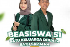 Kesempatan Langka 2026! BAZNAS Buka Beasiswa S1 Satu Keluarga Dhuafa