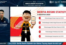 Harga Pangan Turun, Lampung Deflasi 0,49 Persen pada Juli 2026